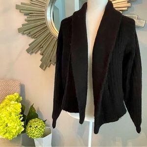 Open Jacket-style Cardigan